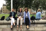 Marta Guzmán, Constanza Buguñá y Gloria Ríos